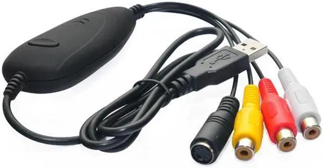 Alt view image 4 of 6 - EZCAP172 USB Audio Video Capture Card Grabber Convert Analog Video for VHS 8MM DVD Player Video Camera Recorder for Win7/8 Win10