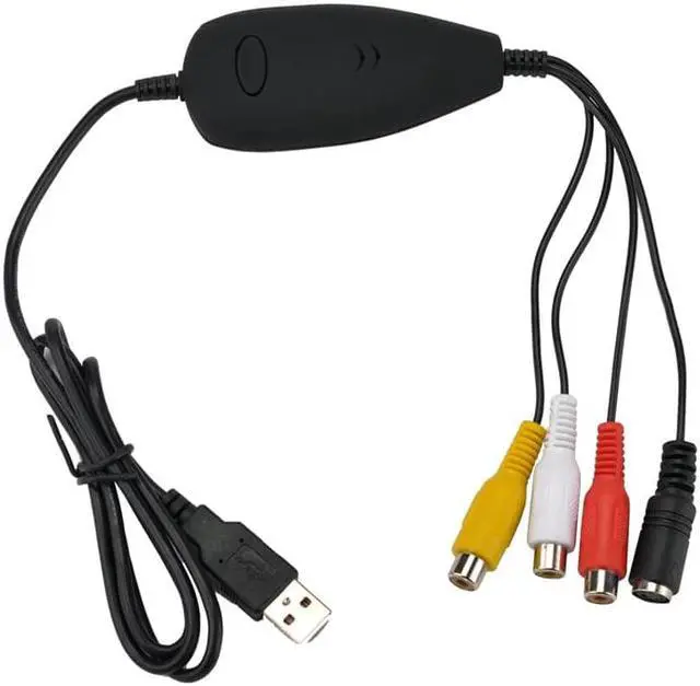 Alt view image 3 of 6 - EZCAP172 USB Audio Video Capture Card Grabber Convert Analog Video for VHS 8MM DVD Player Video Camera Recorder for Win7/8 Win10