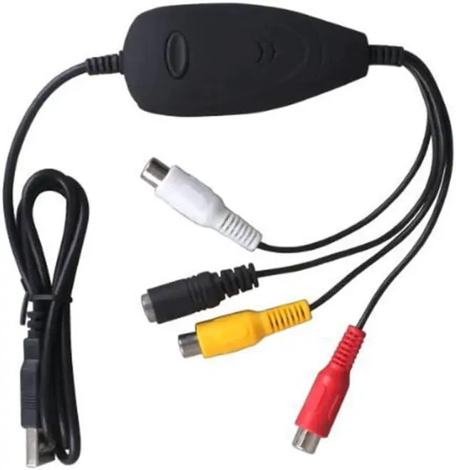 Alt view image 2 of 6 - Win10,USB Audio Video Grabber ,Capture Analog video from VHS,8MM,Video Camera Recorder,DVD Player,TV STB,Camcorder to PC Compuer