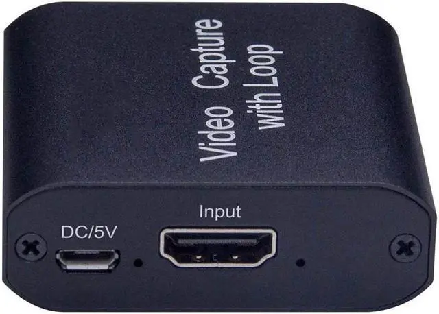 Alt view image 5 of 6 - HD To USB Video Capture Board 4K(Max) HD Video Capture Card HDMI To Game Record Live Streaming Broadcast Local Loop Out