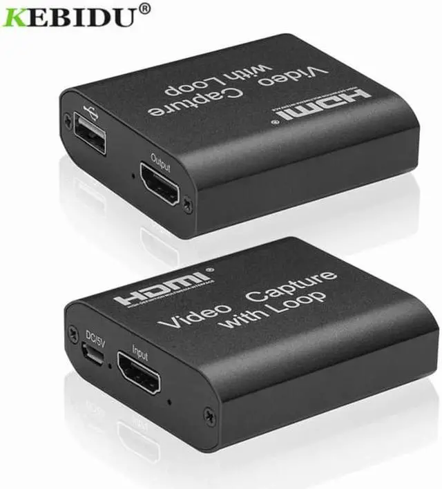Main image of HD 1080P 4K Video Capture Card for Live Streaming HDMI-compatib To USB 2.0 Video Capture Board Game Record Broadcast