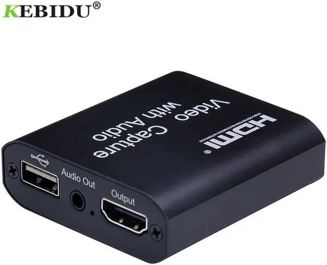 Alt view image 3 of 6 - HD 1080P 4K Video Capture Card for Live Streaming HDMI-compatib To USB 2.0 Video Capture Board Game Record Broadcast