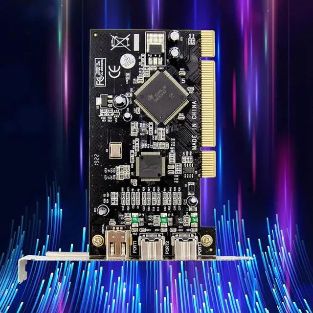 Alt view image 3 of 6 - PCI 1394A 1394B Video Capture Card for FireWire 800 IEEE 1394 Adapter HD Video Capture Card Converter
