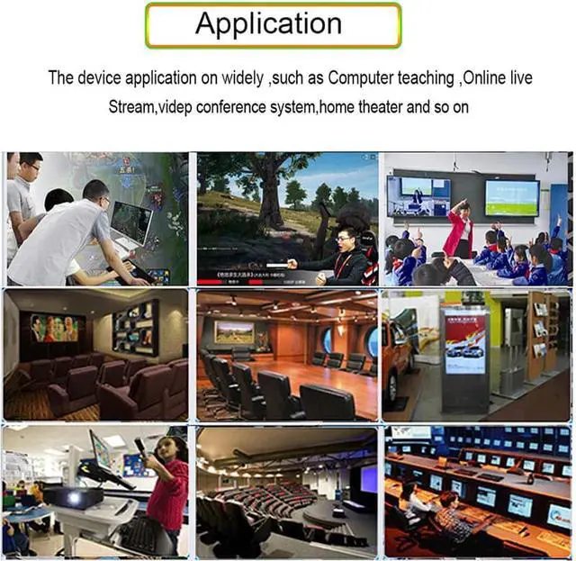 Alt view image 3 of 5 - 4K 1080P HDMI To USB Video Capture Card Loop Audio Out Mic IN Game Recording Box PC Live Streaming Broadcast Plate