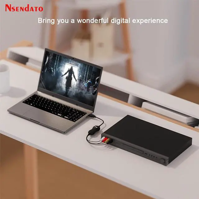 Alt view image 2 of 6 - EZCAP 159 USB 2.0 Audio Video Grabber Capture Card Converter Analog Video to Digital Format VHS Camcorder For Windows 10 MAC OS