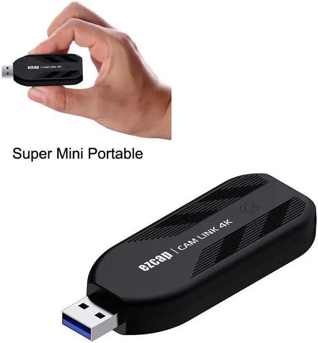 Main image of ezcap331 HDMI Video Capture Card PC Live Broadcast Record Via DSLR, Camcorder, Action Cam, camera 1080p 120hz 4K@30FPS USB 3.0