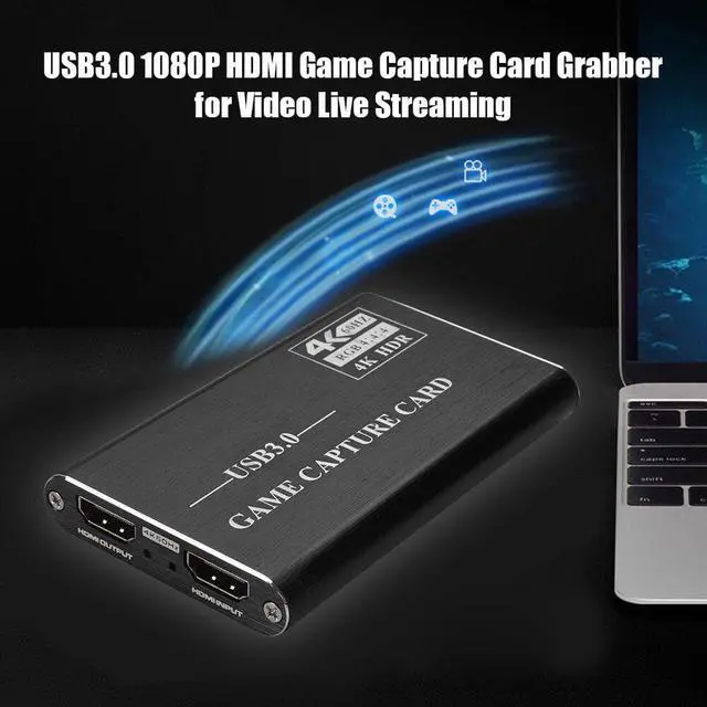 Alt view image 3 of 6 - 4K HDMI Game capture Card placa de video USB3.0 1080P Video Grabber Dongle hdmi capture card for Live Streaming Broadcast