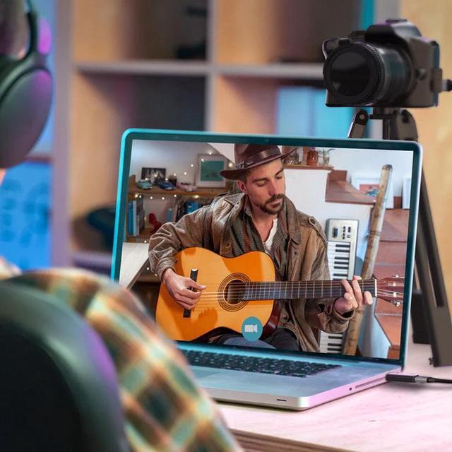 Alt view image 3 of 6 - CABLETIME Video Card 4K HDMI Video Capture Card USB 3.0 to USB HD HDMI Loop Port for Live Steaming Camera Recording