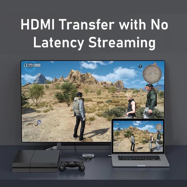Alt view image 4 of 6 - CABLETIME Video Card 4K HDMI Video Capture Card USB 3.0 to USB HD HDMI Loop Port for Live Steaming Camera Recording