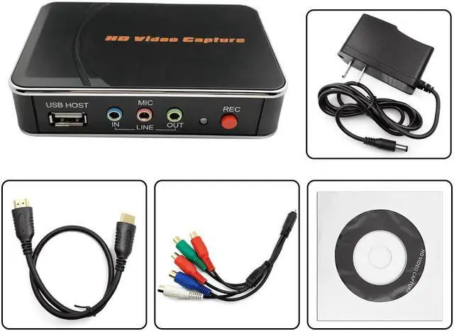 Alt view image 5 of 6 - EZCAP280 HD/YPBPR Video Capture Card HD Game Capture 1080P Video Recorder for Xbox 360 Xbox One/ PS3 PS4 No Any Set-up