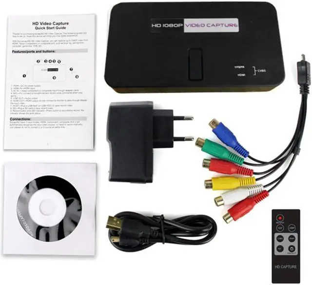 Alt view image 6 of 6 - For EZCAP 1080P HDMI-compatible Video capture Box Game HD Grabber for XBOX PS3 PS4 TV Online Live Streaming Video Recorder