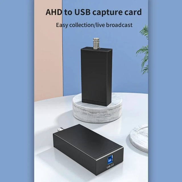 Alt view image 5 of 6 - Metal Frame Capture Card AHD to USB 3.0 Video Capture Cards 1080P 30Hz Video Capture Devices Short Delay