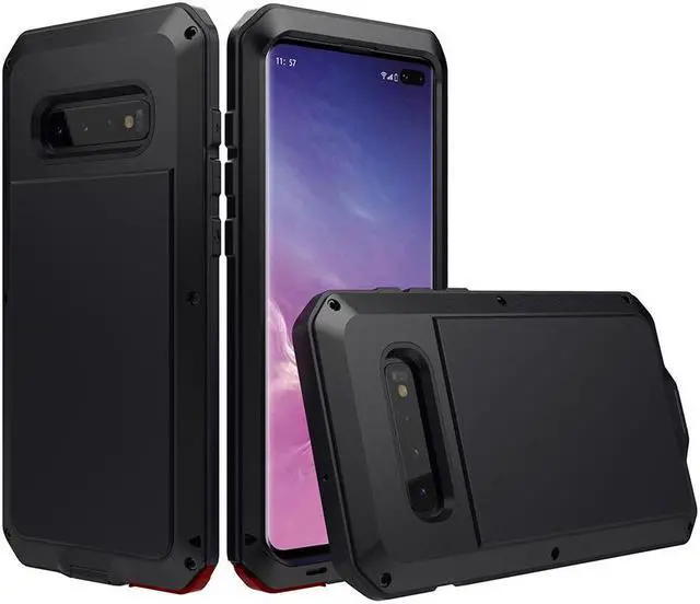 Main image of For Samsung Galaxy S10 Case Luxury Doom Armor Dirt Shock Metal Phone Cases For Samsung Galaxy S10 Case(Black)