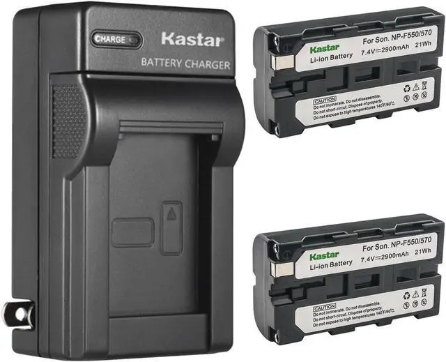 Main image of Kastar 2-Pack Battery and AC Wall Charger Replacement for Sony DCR-TRV58 DCR-TRV620 DCR-TRV7 DCR-TRV720 DCR-TRV735 DCR-TRV820 DCR-TRV9 DCR-TRV900 DCR-TV900 DCR-VX2001 DCR-VX2100 DCR-VX2100E DCR-VX700