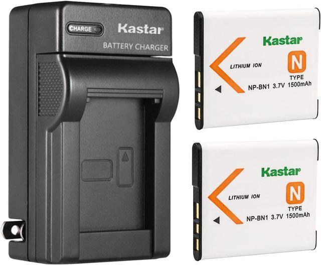 Main image of Kastar 2-Pack Battery and AC Wall Charger Replacement for Sony Cyber-shot DSC-WX9, Cyber-shot DSC-WX10, Cyber-shot DSC-WX30, Cyber-shot DSC-WX50, Cyber-shot DSC-WX60, Cyber-shot DSC-WX70 Cameras