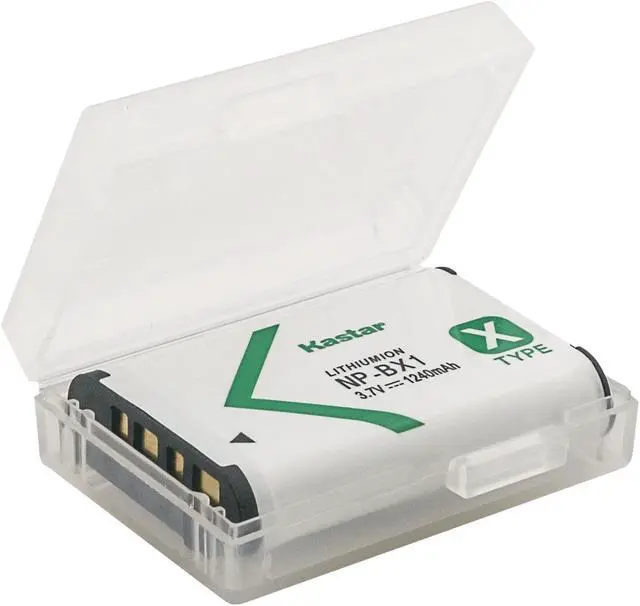 Alt view image 2 of 6 - Kastar 4 Pack NP-BX1 Battery and LCD Triple USB Charger Compatible with Sony NP-BX1, Type X, X-Series Rechargeable Battery Pack, Sony BC-CSX, BC-CSXB, BC-TRX, ACC-TRBX Charger, Shooting Grip VCT-SGR1