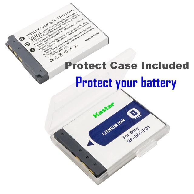 Sony Battery Pack Assy NP-BD1 – Batteria Originale Per Fotocamera, Modello NPBD1 / NP-BD1 / BD1CE