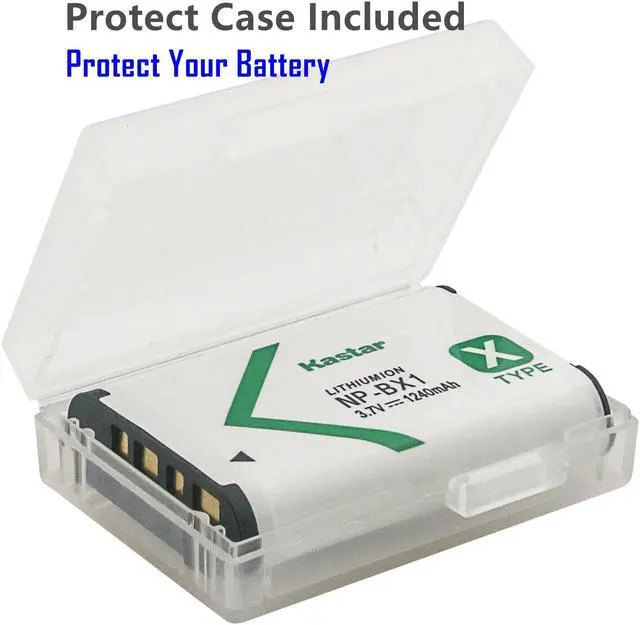 Alt view image 2 of 3 - Kastar 1-Pack NP-BX1 Battery Replacement for Sony HDR-AS100V, HDR-AS15, HDR-AS20, HDR-AS200V, HDR-AS30, HDR-AS300, HDR-AS50 Action Cam, HDR-AS50R, HDR-CX240, HDR-CX240E, HDR-CX405 Camera