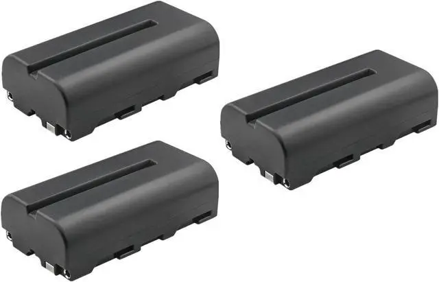 Main image of Kastar 3-Pack NP-F550 / NP-F570 Li-ion Battery 7.4V 2900mAh Replacement for Atomos Shinobi 5" 4K HDMI Monitor, SHOGUN CONNECT 7" Network-Connected HDR Video Monitor, Shogun 7 Monitor