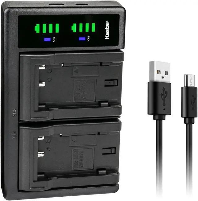 Main image of Kastar LTD2 USB Battery Charger Replacement for Sony NP-FS11 NP-F10 NP-FS10 NP-FS12, FS21, FS31 Battery, Sony AC-VQ11, AC-VF10 Charger