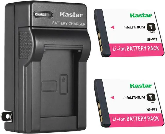Main image of Kastar 2-Pack Battery and AC Wall Charger Replacement for Sony Cyber-shot DSC-L1, Cyber-shot DSC-L1/B, Cyber-shot DSC-L1/L, Cyber-shot DSC-L1/LJ, Cyber-shot DSC-L1/R, Cyber-shot DSC-L1/S, DSC-L1/W