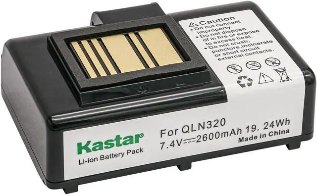 Main image of Kastar Battery 1-Pack Replacement for Zebra AT16004, BTRY-MPP-34MA1-01, BTRY-MPP-34MAHC1-01, P1023901, P1023901-LF, P1031365-025, P1031365-059, P1031365-069, P1051378 Battery