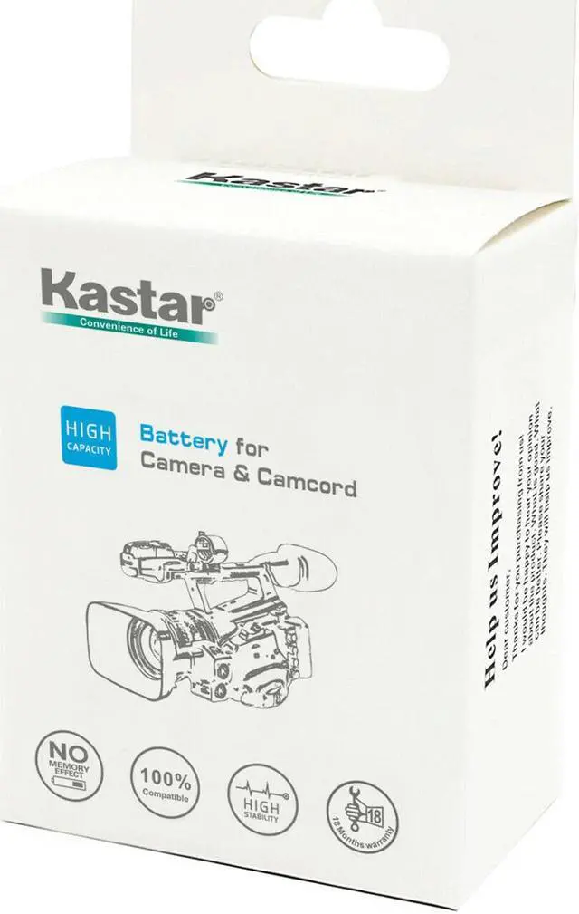 Alt view image 3 of 3 - Kastar 1-Pack BP-727 Battery 3.7V 3200mAh Replacement for Canon VIXIA HF R300 HFR300, VIXIA HF R400 HFR400, VIXIA HF R500 HFR500, VIXIA HF R600 HFR600, VIXIA HF R700 HFR700, VIXIA HF R800 HFR800
