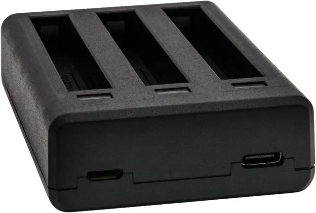 Alt view image 2 of 5 - Kastar IS360X3B Triple USB Battery Charger Compatible with Insta 360 X3 Rechargeable Lithium Polymer Battery, Insta360 X3 72MP Waterproof 5.7K 360° VR AI Action Helmet Camera