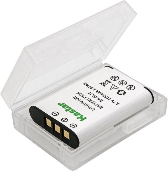 Alt view image 2 of 6 - Kastar 3-Pack Battery and AC Wall Charger Replacement for Nikon EN-EL11 Battery, MH-64 Charger, Nikon Coolpix S550, S560 Camera, Olympus Li-60B Battery, Li-60C Charger, Olympus Camedia FE-370 Camera