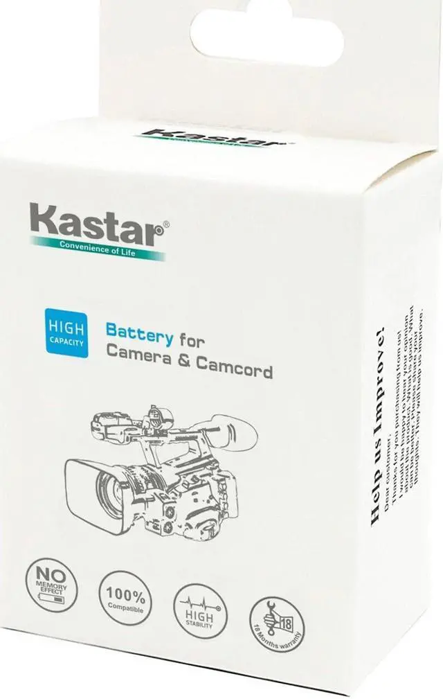 Alt view image 3 of 3 - Kastar 1-Pack BP-A60 Battery 14.4V 6800mAh Replacement for Canon BP-A Series BP-A30 BP-A60 BP-A65 BP-A90 US 0870C002 Battery, Canon CG-A10 CG-A20 Charger