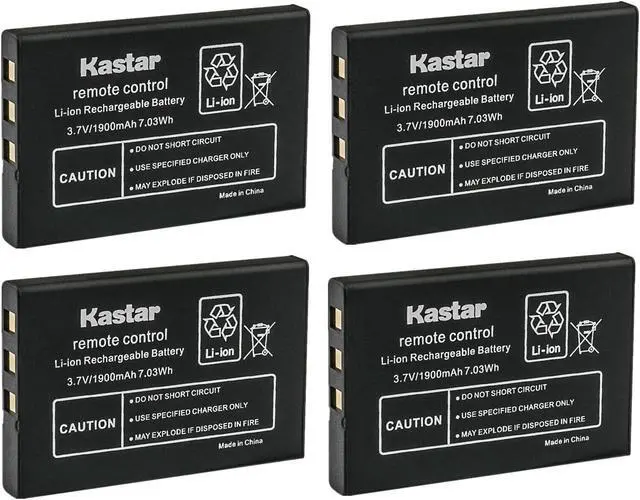 Main image of Kastar 4-Pack Battery Replacement for Listen LA-365 Battery, Listen iDSP RF Receiver, M1, Media Interface, Point M1 Microphone, LR-5200-072 Advanced Intelligent DSP RF Receiver