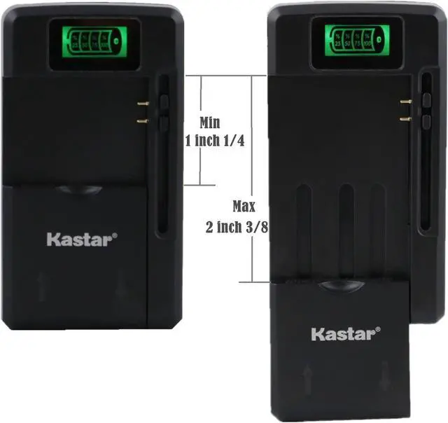 Alt view image 5 of 6 - Kastar BL-5B Smart LCD Charger Replacement for SVP CyberSnap-901, CyberSnap-LS, SVP DC-12V, DC-12V-2, DC-12VX, SVP HDDV-1500, SVP XTHINN-12V, XTHINN-12VX, XTHINN-12VXB, XTHINN-590