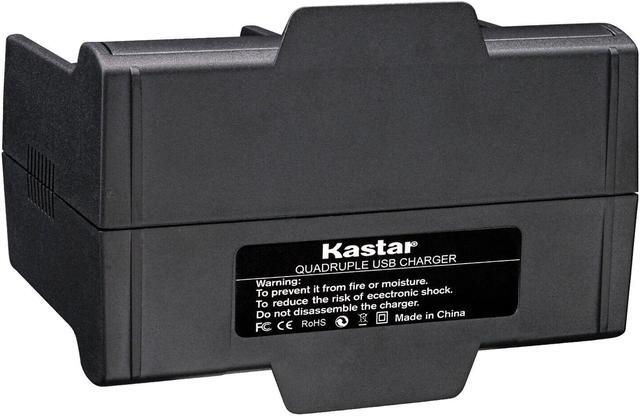 Alt view image 4 of 5 - Kastar Quadruple Battery Charger Compatible with Canon NB-6L NB6L, NB-6LH NB6LH Battery, Canon CB-2LY Charger, Canon IXY Digital 25 IS, Digital IXUS 200 IS, Digital IXUS 210 Digital Camera