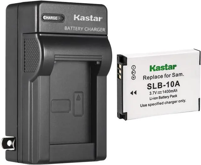Main image of Kastar 1-Pack SLB-10A Battery and AC Wall Charger Replacement for Samsung SL720, SL820, ST1000, TL9, WB150F, WB200F, WB250F, WB280F, WB350F, WB500, WB550, WB600, WB650, WB700 Camera