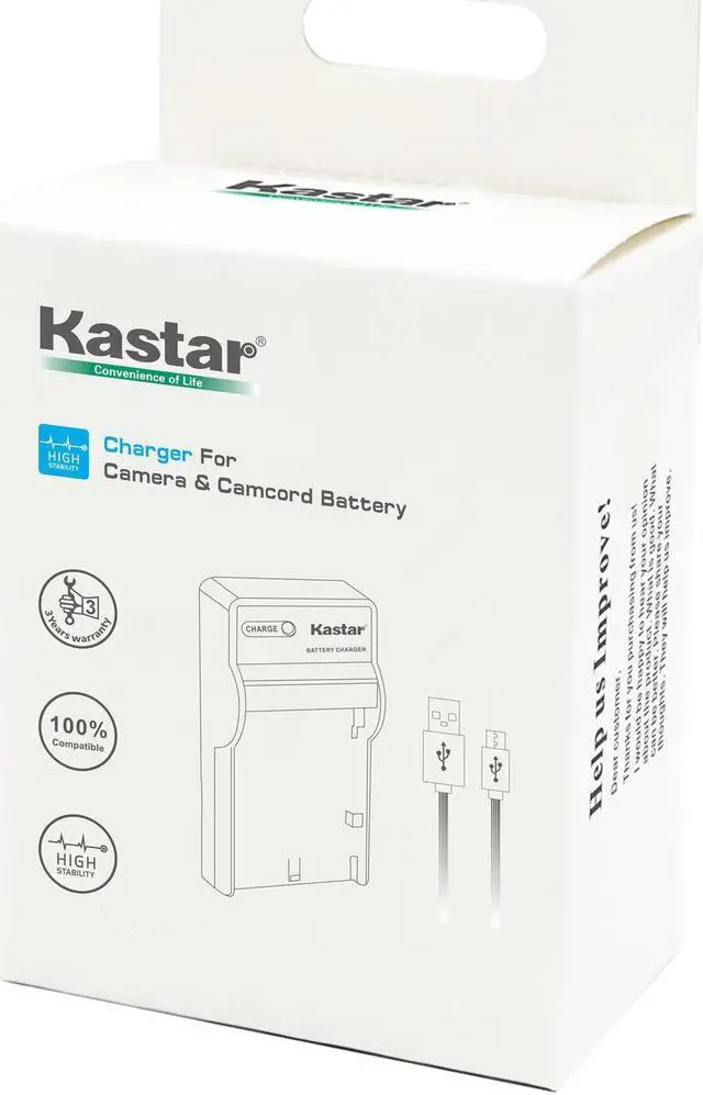 Alt view image 6 of 6 - Kastar 2-Pack NP-FT1 Battery and Slim USB Charger Replacement for Sony Cyber-shot DSC-L1/R, Cyber-shot DSC-L1/S, Cyber-shot DSC-L1/W, Cyber-shot DSC-M1, Cyber-shot DSC-M2, Cyber-shot DSC-T1 Camera