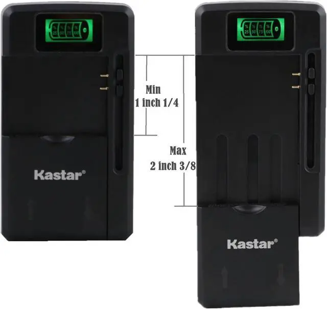 Alt view image 5 of 6 - Kastar BL-5C AC Wall Battery Charger Replacement for Retevis RT22 RT22S RT15 RT19, WLN KD-C1 Walkie Talkies, LUITON LT-316, TIDRADIO TD-M8, Zastone X6, Zeadio ZS-B1 DC Two Way Radios