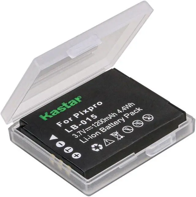 Alt view image 2 of 5 - Kastar AC Wall Battery Charger Replacement for Kokad LB-015 Rechargeable Lithium-ion Battery and Kokad PIXPRO WPZ2 Digital Camera