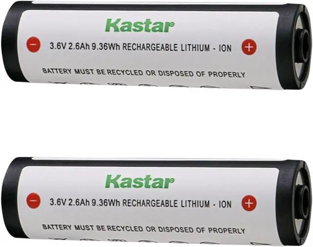 Main image of Kastar 2-Pack 3.7V 2.6Ah 74175 Lithium-ion Battery Compatible with Streamlight 74175 Li-ion Battery, Streamlight flashlights and headlamps