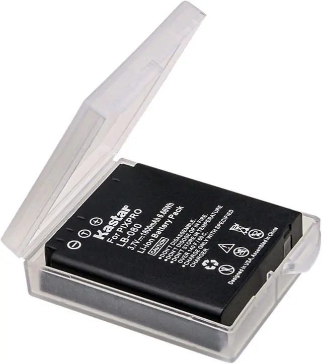 Alt view image 3 of 4 - Kastar 1-Pack Battery Replacement for Kodak LB-080 NCA-K/102 Battery, Kodak Camera PIXPRO SP1, PIXPRO SP1 HD, PlaySport Zx5, SP1-YL3, PIXPRO SP360, PIXPRO SP360 4K, PIXPRO ORBIT360 4K