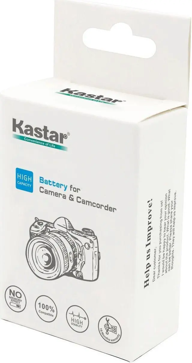 Alt view image 4 of 4 - Kastar 1-Pack Battery Replacement for Kodak LB-080 NCA-K/102 Battery, Kodak Camera PIXPRO SP1, PIXPRO SP1 HD, PlaySport Zx5, SP1-YL3, PIXPRO SP360, PIXPRO SP360 4K, PIXPRO ORBIT360 4K