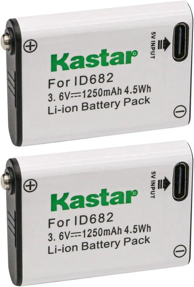 Main image of Kastar Battery 2-Pack Replacement for Nitecore UT27 Rechargeable Headlamp Review HLB1300, LED Lenser Lithium-Ion Battery LED Lenser SEO Headlamp - 7784, SEO7R, SEO5 AND SEO3 Head Torch
