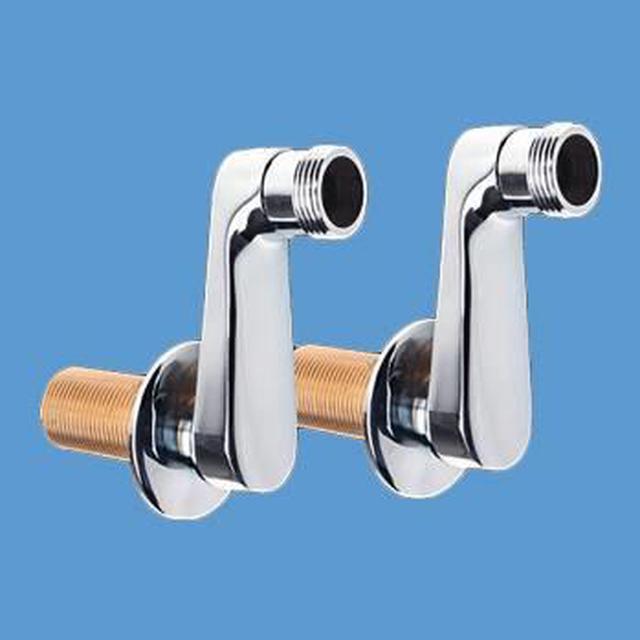 Renovators Supply Wall Mount Swing Arm Coupler Adjustable Tub Faucet Parts