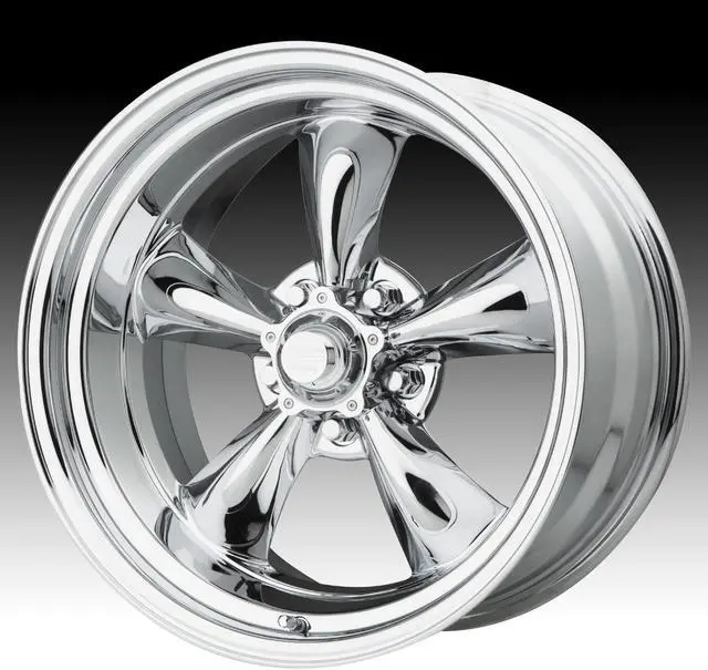 Alt view image 2 of 4 - American Racing Vintage VN615 Torq Thrust II Chrome 15x6 5x114.3 -6mm (VN6155665)