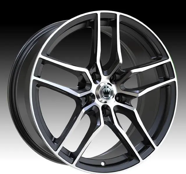 Main image of Konig IO Intention Machined Black 17x8 5x100 45mm (IO87510455)