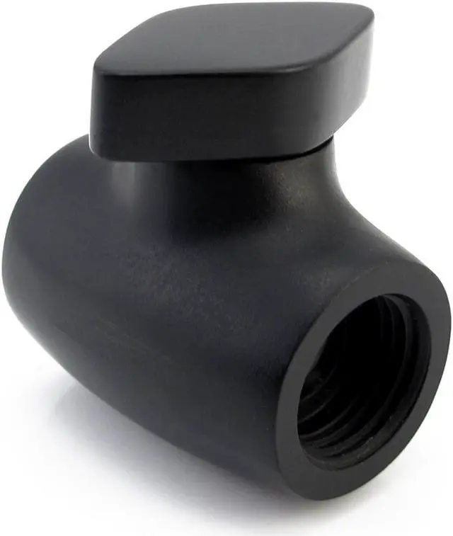 Alt view image 2 of 6 - XSPC G1/4" Ball Valve, Matte Black
