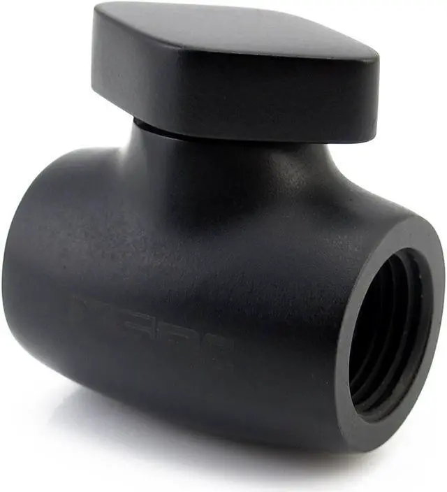 Main image of XSPC G1/4" Ball Valve, Matte Black
