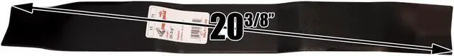 Alt view image 4 of 7 - 8 Rotary® 6475 Mower Blades for Murray® 095103E701(MA) 92002 20-3/8” Length 2-1/4” Width .1340” Thickness .850” Center Hole Fits 40in. Deck