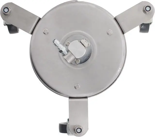 Alt view image 3 of 3 - Erie Tools 8" Stainless Steel Pressure Washer Flat Surface Cleaner with Wheels