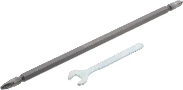 Alt view image 5 of 7 - MURO® North America Speed Driver Auto Feed Screw Gun Driver Coil System Brown Epoxy Shield Guard #8 x 3" Square Flathead Exterior Screws & 10 Square Driver Bits