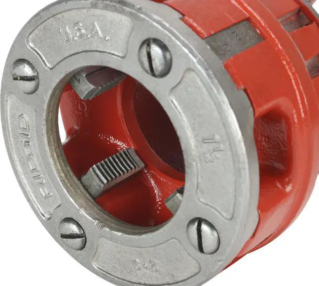 Alt view image 7 of 7 - RIDGID® 37410 Old Style Die Head 1-1/2" & Steel Dragon Tools® Dies